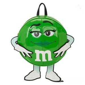 Loungefly x M&M'S Green Character Cosplay Chocolate Scented Mini Backpack